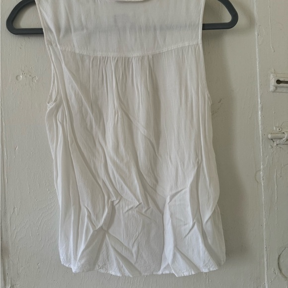 Vintage Penguin button up cropped blouse Made Men inspired size 8 - Picture 2 of 3